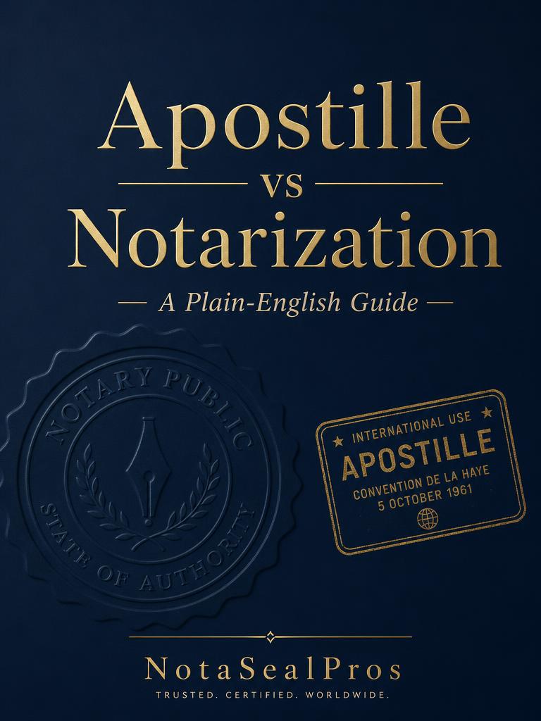 Apostille vs. Notarization ebook cover